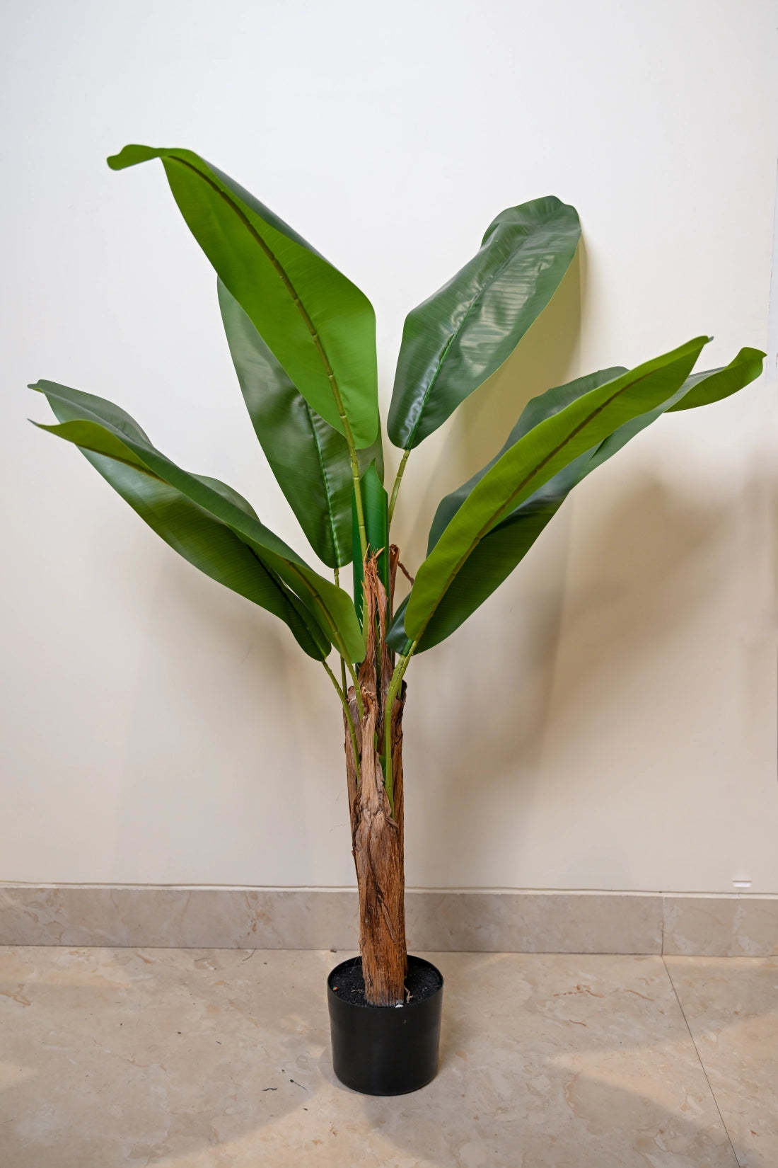 4ft Banana Tree Artificial (Faux) Plant - 2 Stem
