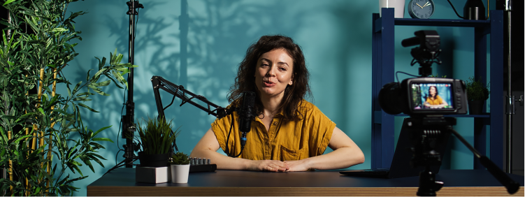 Artificial Plants for The Podcast Studio