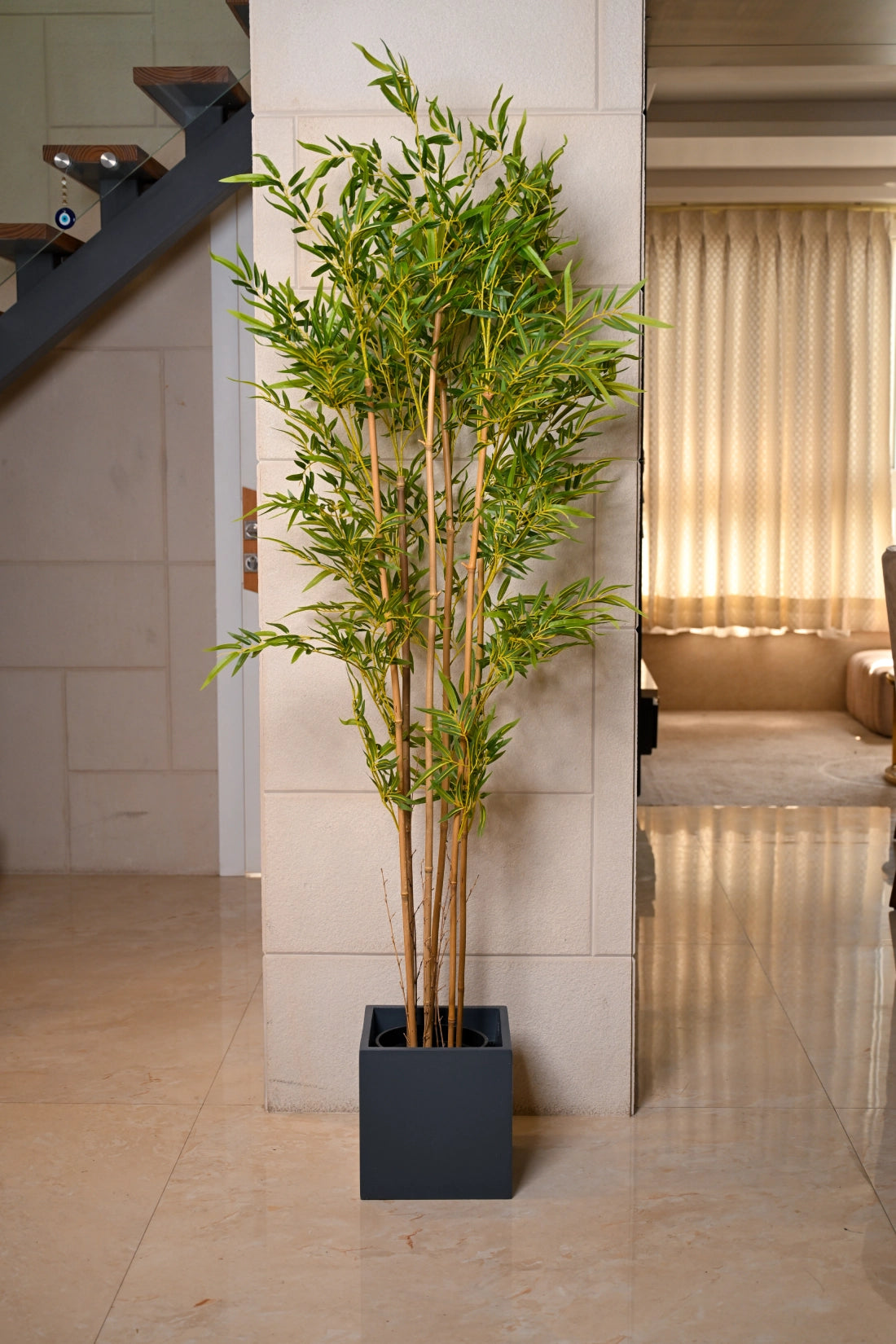 6ft Golden Bamboo Artificial (Faux) Plant