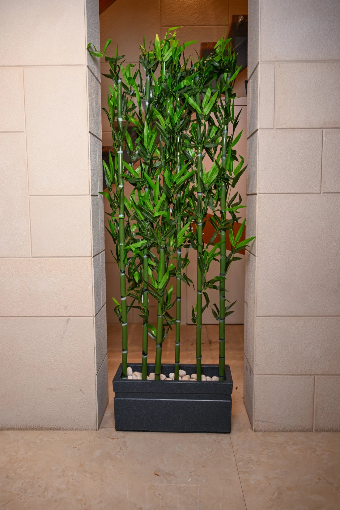 6ft Green Bamboo Tree - Set of 6 Pcs