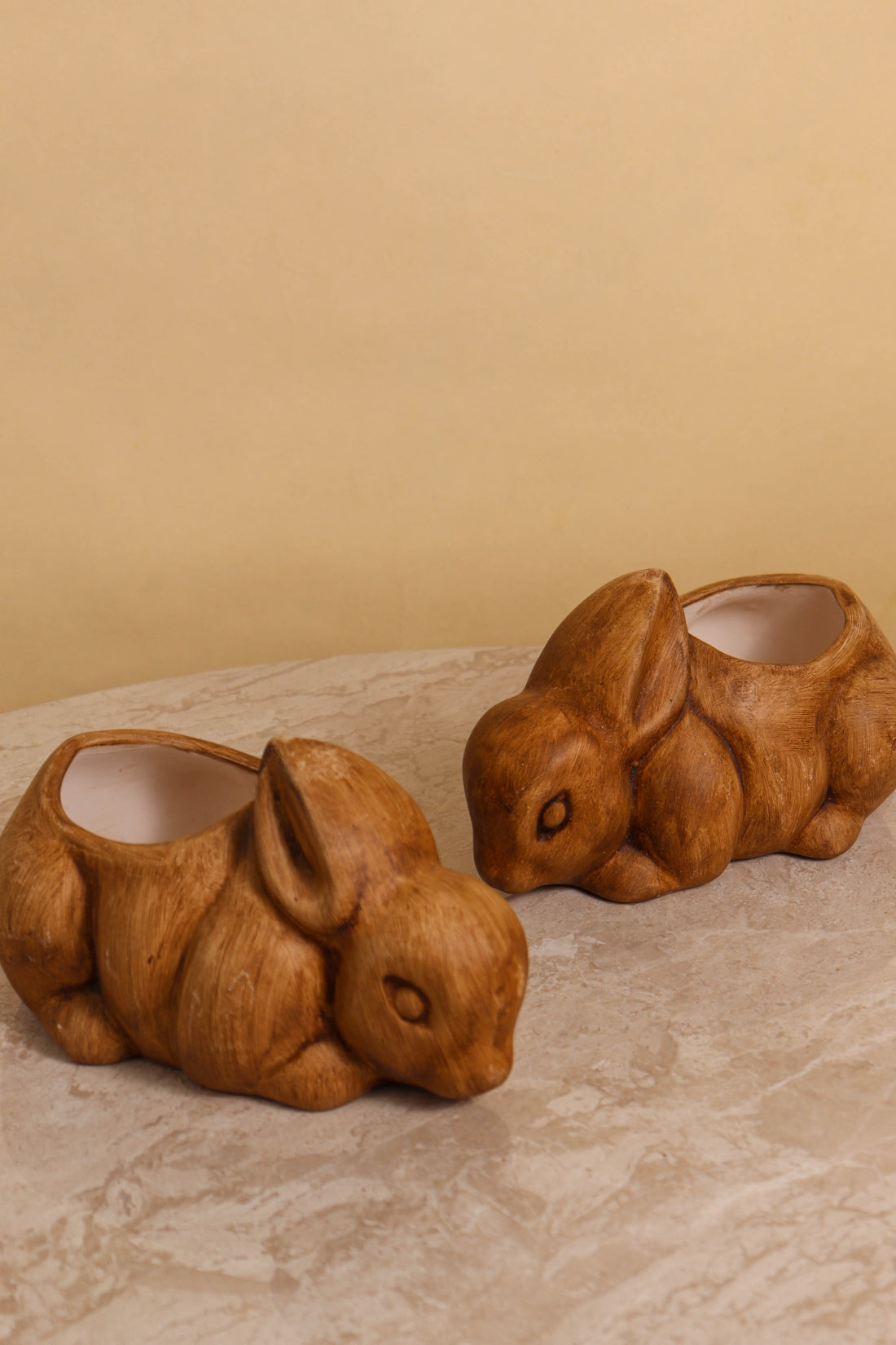 Antique Rabbit Pot (Set of 2)