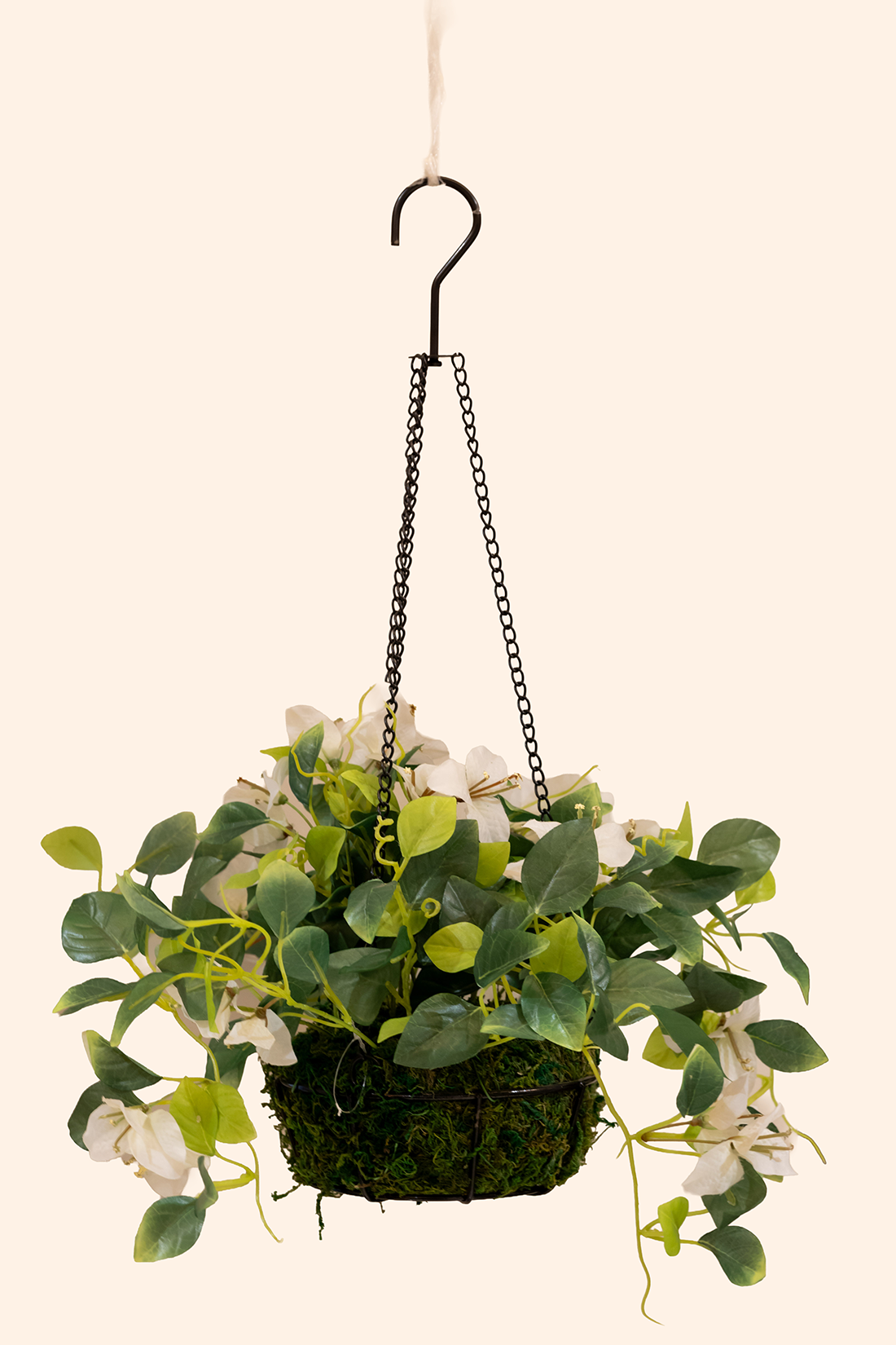 Artificial Bougainvillea Hanging Plant