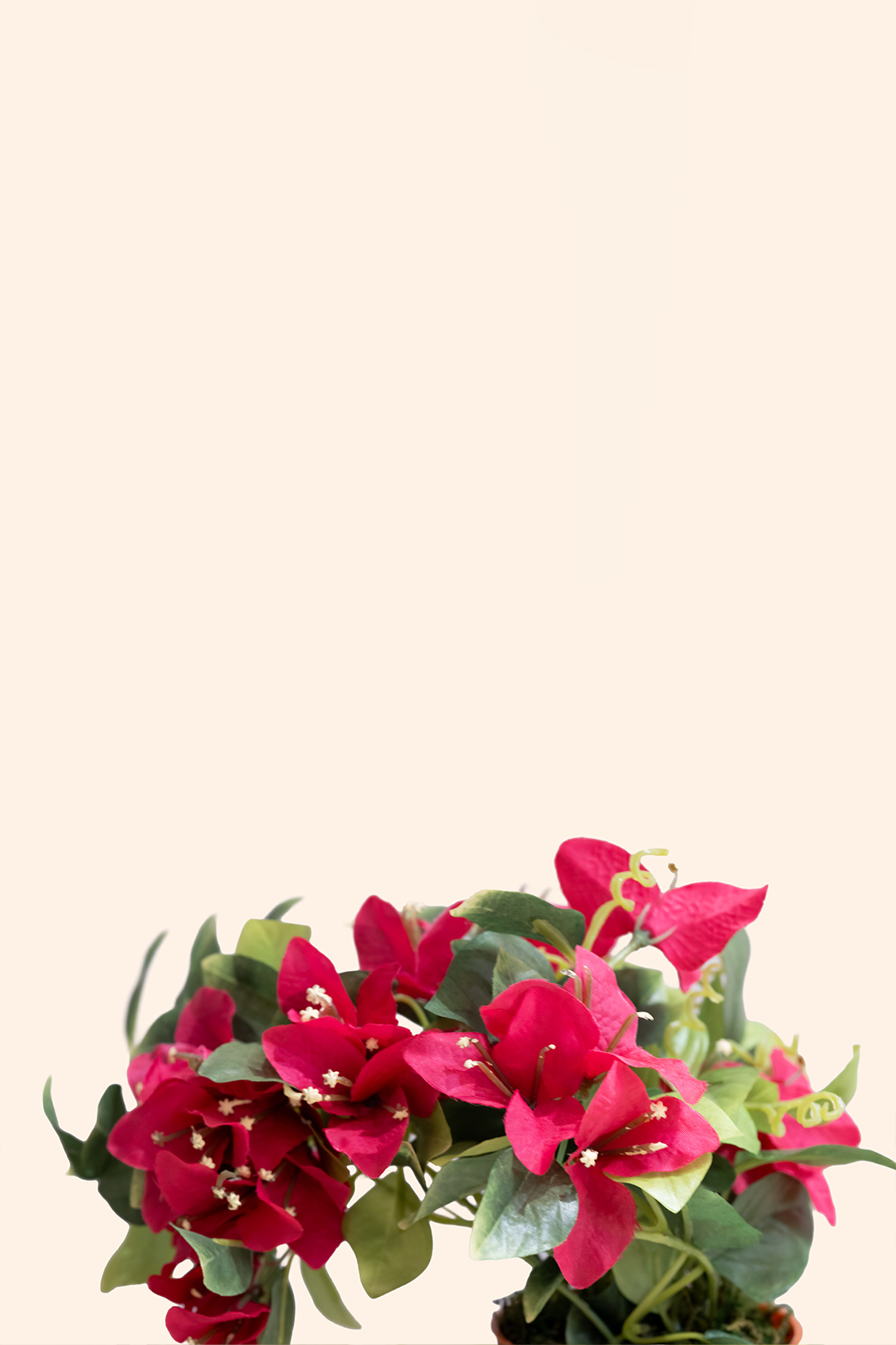 Artificial Bougainvillea Table Top