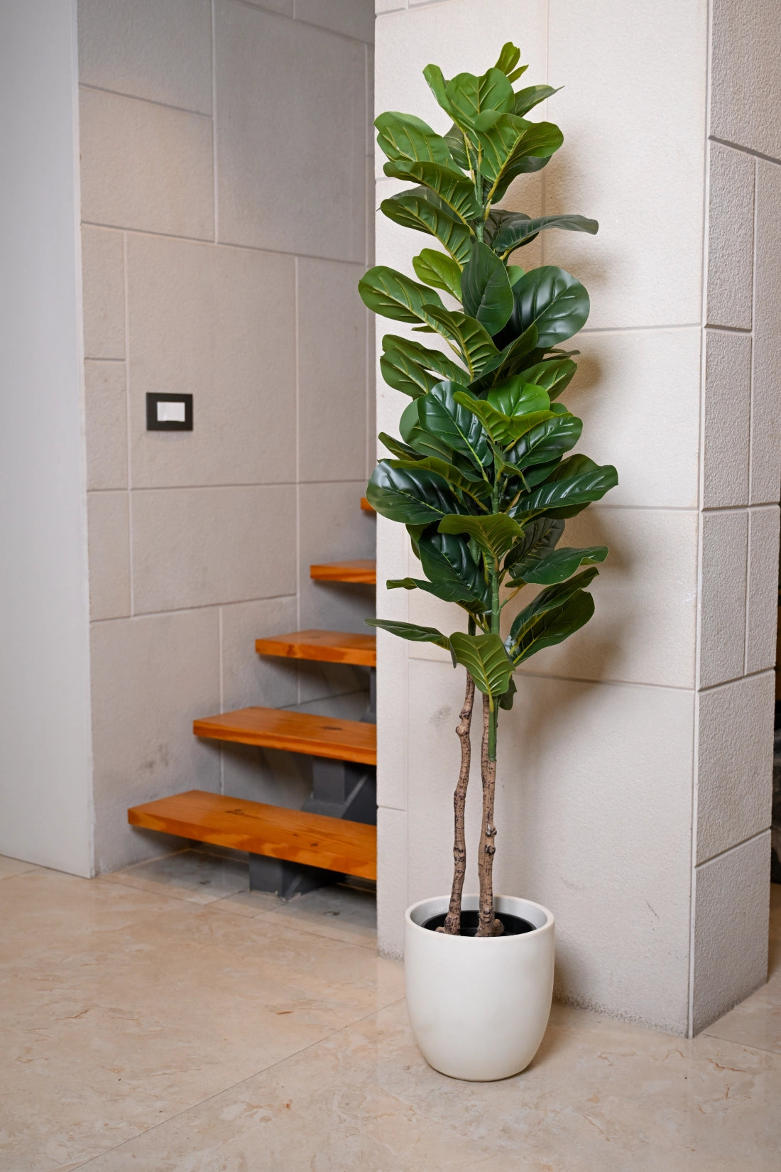 5ft Fiddle Leaf Artificial (Faux) Plant